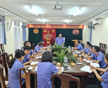 Hội nghị sơ kết công tác kiểm sát 6 tháng đầu năm 2023 của Viện KSND thị xã...